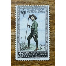 BOY SCOUTS ITALIA ANTIGUA VIÑETA SCOUT RARA